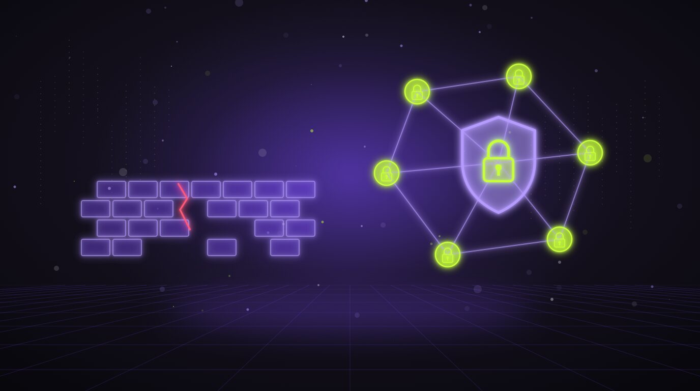 Muro perimetral roto frente a una red distribuida protegida con Zero Trust